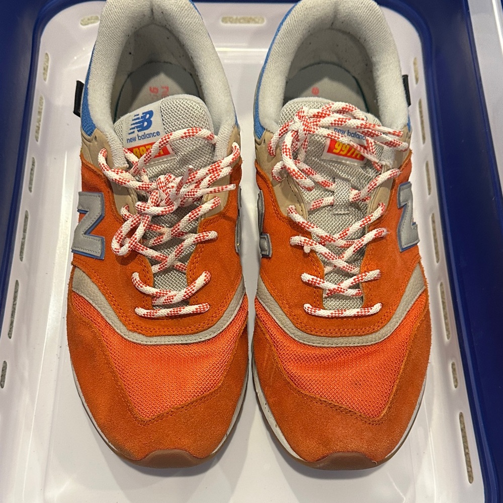 New Balance 997H 'Energy Red Atomic Yellow'. Size 13.